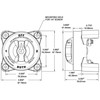 Blue Sea Heavy Duty Battery Switch On/Off - 600A