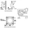 Blue Sea Heavy Duty Battery Switch Single Circuit On/Off with AFD