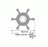 Johnson 09-1052S-9 Impeller Service Repair Kit