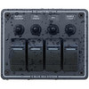 Blue Sea Systems 8372 4 Position Horizontal Circuit Breaker Panel