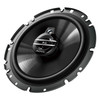 Pioneer TS G1730F 17Cm 3-Way Coaxial Car Doorshelf Speakers - Black