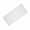 Rubber Shower Mat White 53x53cm