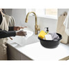 Casa 36cm Round Washing Up Bowl Midnight Black