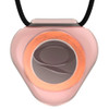 Q-Link SRT-3 Translucent Triangle Acrylic Rosewater Pendant