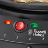 Russell Hobbs Fiesta Crepe And Pancake Maker Electric Non Stick Hot Plate Black