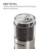 Salter 7522 SSTUR Stainless Steel Electronic Salt & Pepper Mill Set