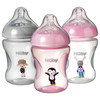Nuby Anti Colic Baby Feeding Bottle Set 240ml Girls