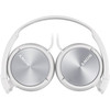 Sony SO-MDR-ZX310W.AE WHI Folding Stereo Headphones - Metallic White