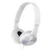 Sony SO-MDR-ZX310W.AE WHI Folding Stereo Headphones - Metallic White