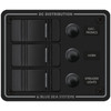 Blue Sea Systems 8374 3 Position Vertical Circuit Breaker Panel