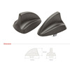 Calearo Universal AM-FM & GPS SHARK II Aerial Antenna