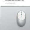 Satechi Aluminum M1 Bluetooth Wireless Mouse with TypeC Rechargeable Port Silver