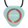 Q-Link SRT-3 Triangle Acrylic Pendant - Sleek Blue