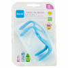 MAM Bottle Handles│Cup Holder│Baby's Fedding Bottle Support│Sky│2Pk│0+m