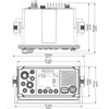B&G V60 VHF Marine Radio with Built-In Class D DSC & AIS-RX│Integrated GPS│IPx7