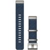 Garmin QuickFit 22 Wrist Watch Strap Band - Jacquard-weave Nylon Strap � Indigo