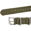 Timex T2N651 Unisex Weekender Watch with Olive Fabric Strap