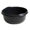 Casa 28cm Round Washing Up Bowl Midnight Black