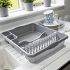 Casa Large Dish Drainer Silver