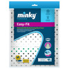 Minky Easy Fit Strong Elasticated Ironing Board Cover - 110 x 35cm