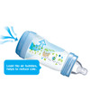 MAM Easy Start Colours of Nature Self Sterilising Anti-Colic Baby Bottle (2 x 260 ml Foxes), Medium Flow MAM Teats Size 2, Reduced Colic Baby Bottle , Newborn Essentials
