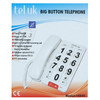 Tel UK Desk Phone - White