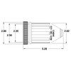 Marinco 32A-230V Weatherproof Cover with Threaded Sealing Ring for 50A Connector