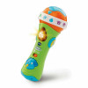 VTech Sing Along Microphone for Kids | Toddler Toy Microphone with Amplified Voice Effect and Animal Sounds | Educational Toys for Boys & Girls 1, 2, 3+ Year Olds, 78763