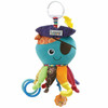 LAMAZE Captain Calamari, Clip on Pram and Pushchair Newborn Baby Toy, Sensory Toy for Babies Boys and Girls from 0 to 6 Months