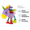 LAMAZE Тilly Twinklewings - Clip on Pram & Pushchair Newborn Baby Toy, Unicorn Toy, Sensory Toy for Babies Boys & Girls From 0 - 6 Months