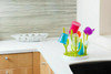 TOMY Boon Sprig Countertop Drying Rack | Stylish Nursery Product to Hold up to 8 Bottles and Sippy Cup Parts| BPA Free, Green