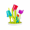 TOMY Boon Sprig Countertop Drying Rack | Stylish Nursery Product to Hold up to 8 Bottles and Sippy Cup Parts| BPA Free, Green
