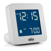 Braun BC09W Digital Alarm Clock with Snooze - White