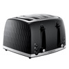 Russell Hobbs 26071 Honeycomb 4 Slice Toaster - Black