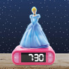 Lexibook RL800DP 3D Disney Princess Childrens Clock with Night Light
