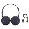 JVC HAS36W-A Deep Bass Wireless Bluetooth On Ear Headphones - Indigo Blue
