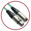 Stagg 6m High Quality Microphone Cable XLR-XLR Plug ROHS Compliant Green SMC6CGR