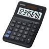 Casio MS8F-WA Desk Calculator with Tax Calculations for Office & Home Use Black