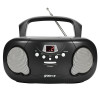 Groov-e Original Boombox Portable CD Player with AM FM Radio LED Display
