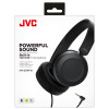 JVC Foldable Stereo Headphones with Remote Mic Built-in Microphone Poweful Sound
