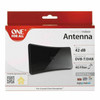 One For All Amplified Indoor Curved TV Aerial 42dB 360� Adjustable Black SV9420