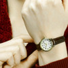 Timex T20071 Easy Reader Analouge Ladies Watch Leather Strap Night Light Brown