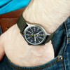 Timex T49961 Mens Expedition Watch Indiglo Night Light Date Nylon Strap - Green