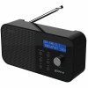Groov-e GVDR04BK New Venice Portable DAB/FM Digital Radio Dual Alarm LCD Black