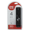 One For All URC7145Evolve 4 in 1 Universal Remote Control For TV/Cable/DVD Black