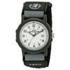 Timex Mens Camper Wrist Watch Analog Display Black Resin Case White Face Casual