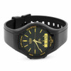 Casio Men's Dual Time Display Watch Water Resistant Quartz Movement AW-90H-9EVEF