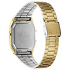 Casio Classic Dual Time Watch for Men's Water Resistant Daily Alarm Gold Dial