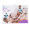 Dreambaby Ladder Step-Up Toilet Topper Trainer Lightweight Portable White/Grey
