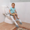 Dreambaby Ladder Step-Up Toilet Topper Trainer Lightweight Portable White/Grey